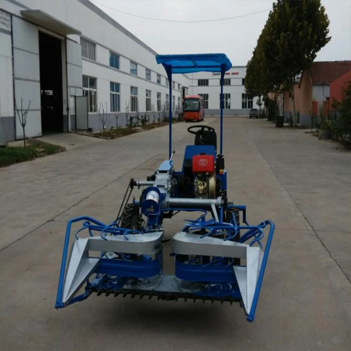 Manufacturer Driverless Farm Agriculture Small Sesame Harvester Hand Paddy Mung Bean Reaper