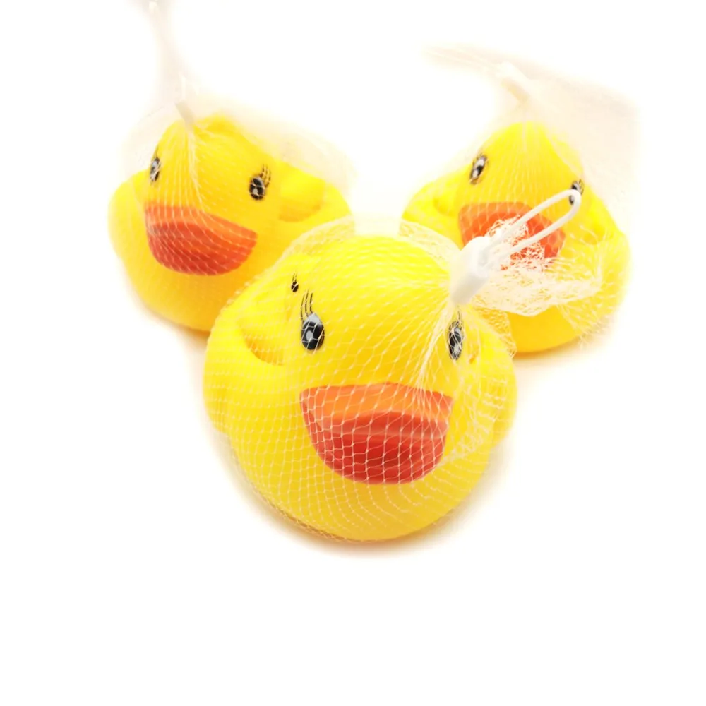 bx430 可爱环保 pvc 橡胶鸭家庭黄色浴缸玩具与高品质的声音浮动鸭