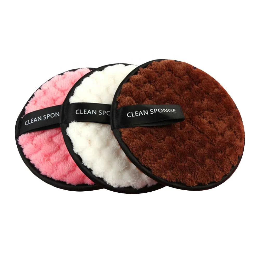 

reusable make up remover pads cotton pads cosmetic, Multi-colored