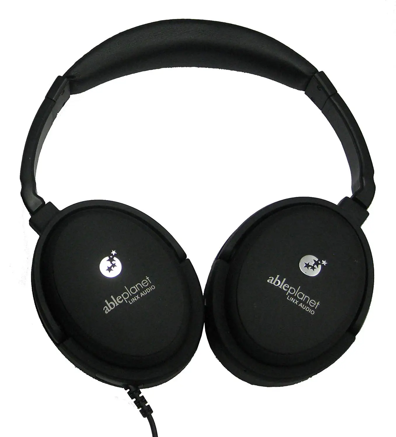 able planet nc200b true fidelity foldable active noise canceling headphones