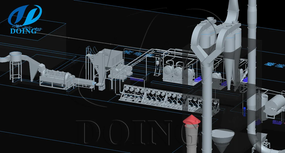 potato starch making machine