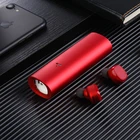 2で1抱擁d01 twsイヤホン付き650 mahパワー銀行ポータブルワイヤレスbt v4.1イヤホンミニヘッドセット2イヤフォン