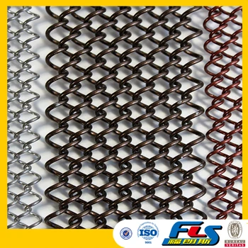 Decorative Metal Fabric Coil Drapery Fireplace Mesh Curtain Buy