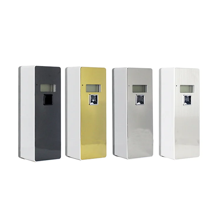 

Automatic LCD wall-mounted timed aerosol dispenser, Gold,white