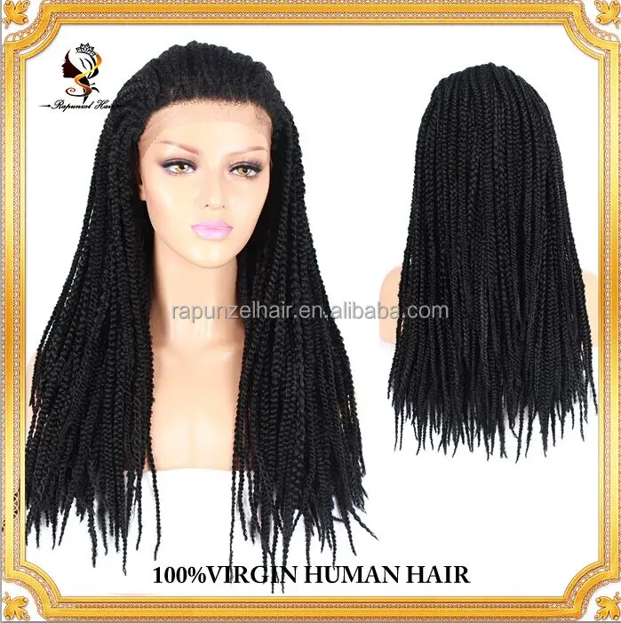 

OEM factory box synthetic long fashionable braided wig