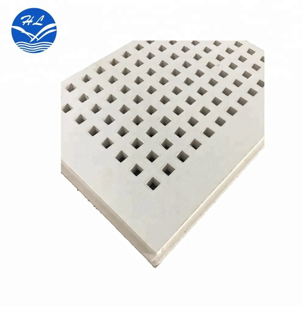 Gypsum Board Standard Size Perforated Panels Acoustic Ceiling Tile Buy Gypsum Board Perforated Panels Ceiling Tile Product On Alibaba Com