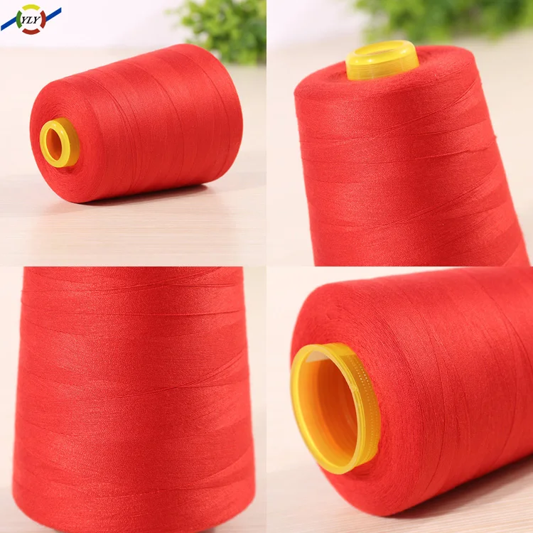 Wholesale Dyed 100 Polyester Sewing Thread Kite Flying Thread Core Spun
