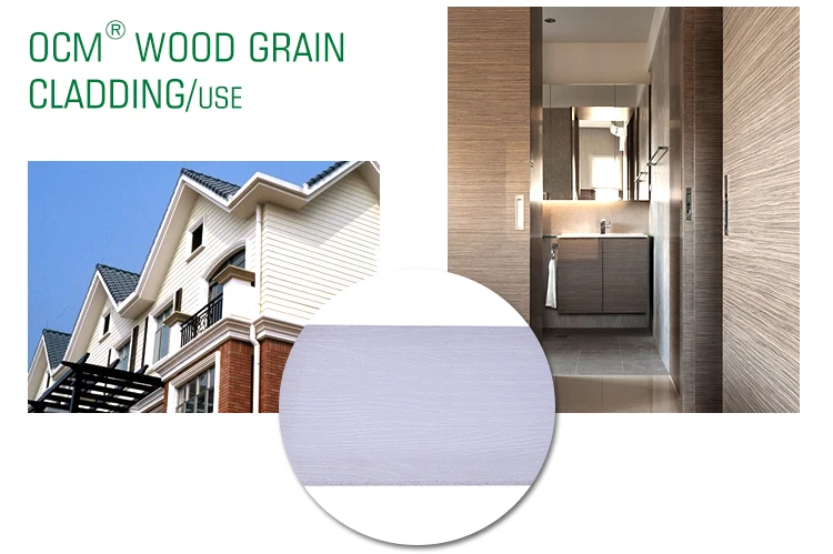 wood grain siding cladding mgo board