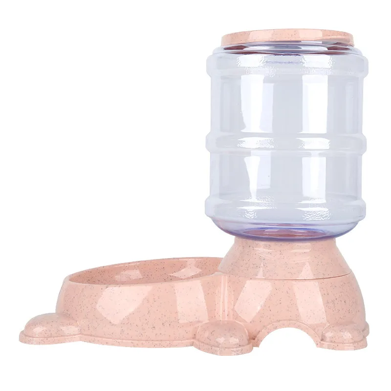 

Green friendly plastic electric water dispenser automatic pet feeder, Pink, gray, green