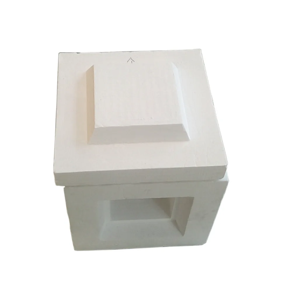 1700 degree heat treatment inner alumina ceramic fiber chamber for Muffle furnace