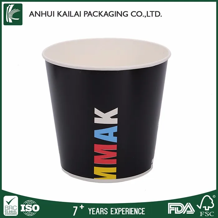 Fashion Design Disposable Paper 130oz Fried Chicken Bucket Buy Fried