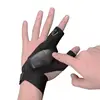 NEW LED Lighting Magic Strap Gloves Light With AAA Battery Ultra-Bright Thumb And Pointer Finger LED Lights