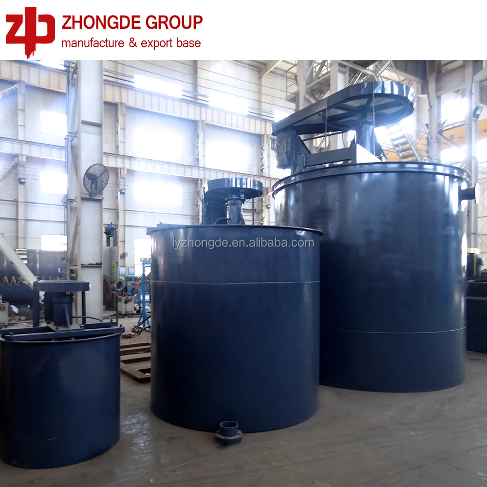 
Mixing tank with agitator, Gold Agitating Leaching tank in the construction industry 