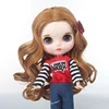 Wholesale Custom length Smooth Blythe doll use long large wave wig hair