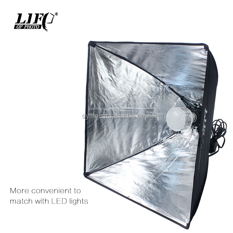 
Life of photo 50*50 LED550 softbox LED bulb photographic equipment 