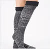 cable knit floor thing high fashion women over knee high boot socks