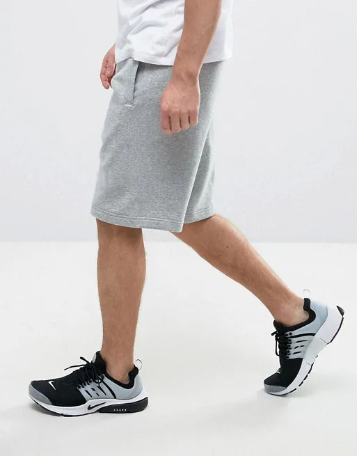 gray sweat shorts mens