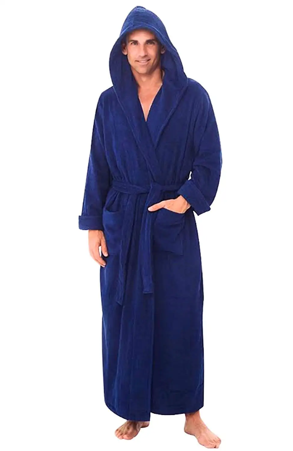 Buy Del Rossa Womens Terry Cloth Cotton Full Length Bathrobe in Cheap ...