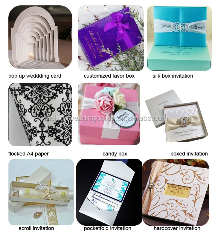 Vintage Unique Laser Cut Gate Fold Wedding Invitation Card