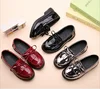 hot popular new model rubber sole pu slip on shoes for children kids