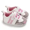 2018 Brand New Toddler Infant Baby Shoes Soft Soled Casual Crib Shoes Striped Patchwork Shoes