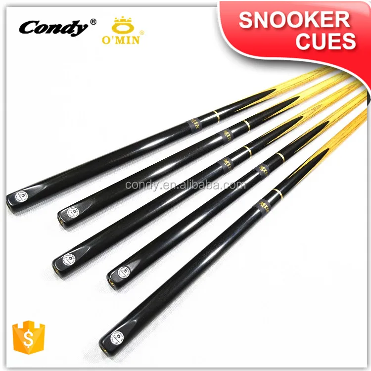 

OMIN Wholesale 1 piece Classic handmade snooker cues &one piece billiard cues Fine Classic crack series billiards cue