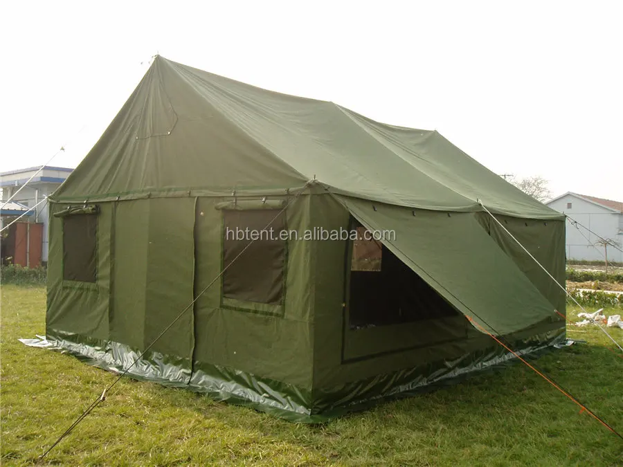 Large Heavy Duty Waterproof Cotton Canvas Camping Winter Tents Used As ...