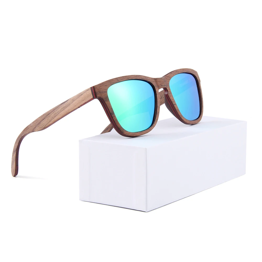 

2018 wholesale handmade wooden custom logo wood sunglasses china, Custom colors
