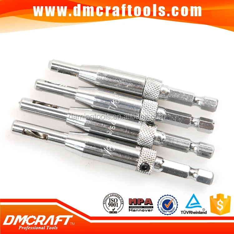 Auto Centrage VIX Bits charnière foret à bois Outil Set