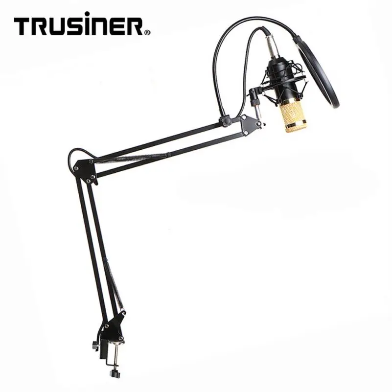 

2019 OEM Family KTV Desktop Condenser Microphone BM-800, Black/silver/custom