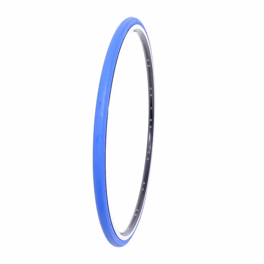 blue bike tires