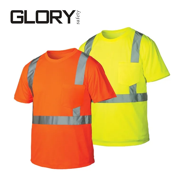 Plus Size Men's Shirts Reflective Safety Clothing Wholesale Buy
