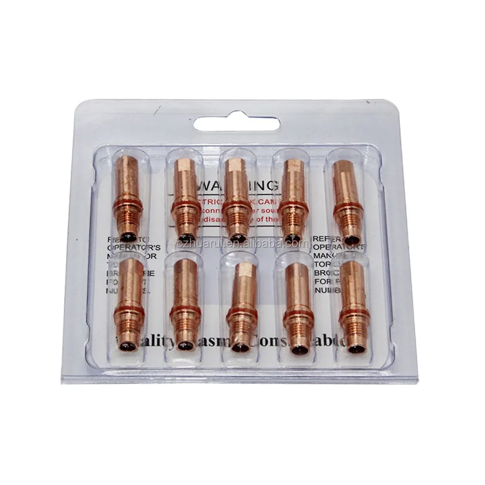 10-Pack C1290 Nozzle Tips For CEBORA CP40 Plasma Cutting Torch - Replacement Consumables - View #3