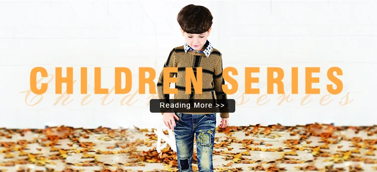 Functional OEM Service Dobby Knitting Patterns Children Print Pullover Sweater