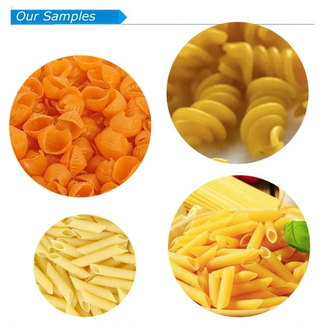 product-640-640 Easy operation Automatic Macaroni pasta / Italian pasta spaghetti macaroni extrusion making machine