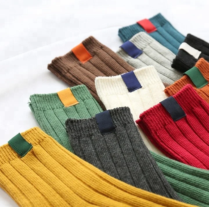 

Warm Women Striped socks Autumn Winter Style Christmas Socks For Woman Female, 10color