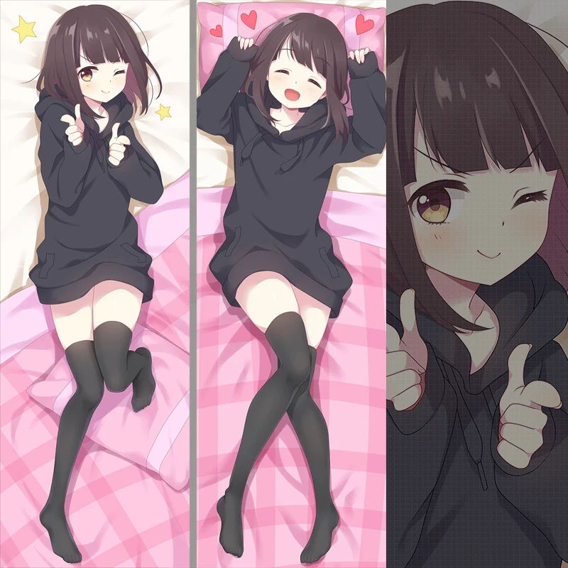 

Menhera chan cute girl anime custom dakimakura pillow case
