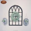 2018Laser Cut Window Frame / Gothic home Decor/Farmhouse Decoration/ Wood cutout/Wall,Door Hanger/Rustic Wood Art/Cut Out
