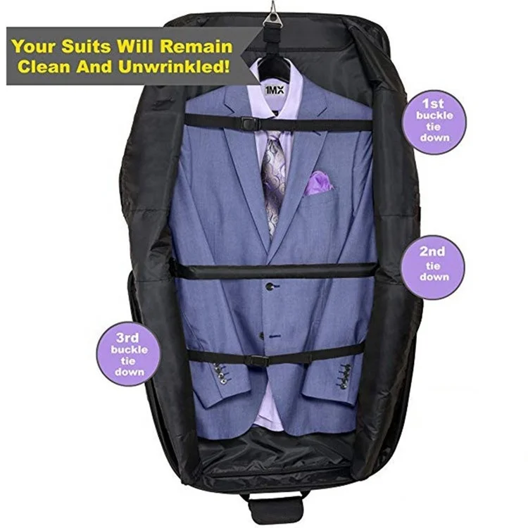 Wholesale 3 Suit Carry On Garment Bag Suitcase For Travel & Business