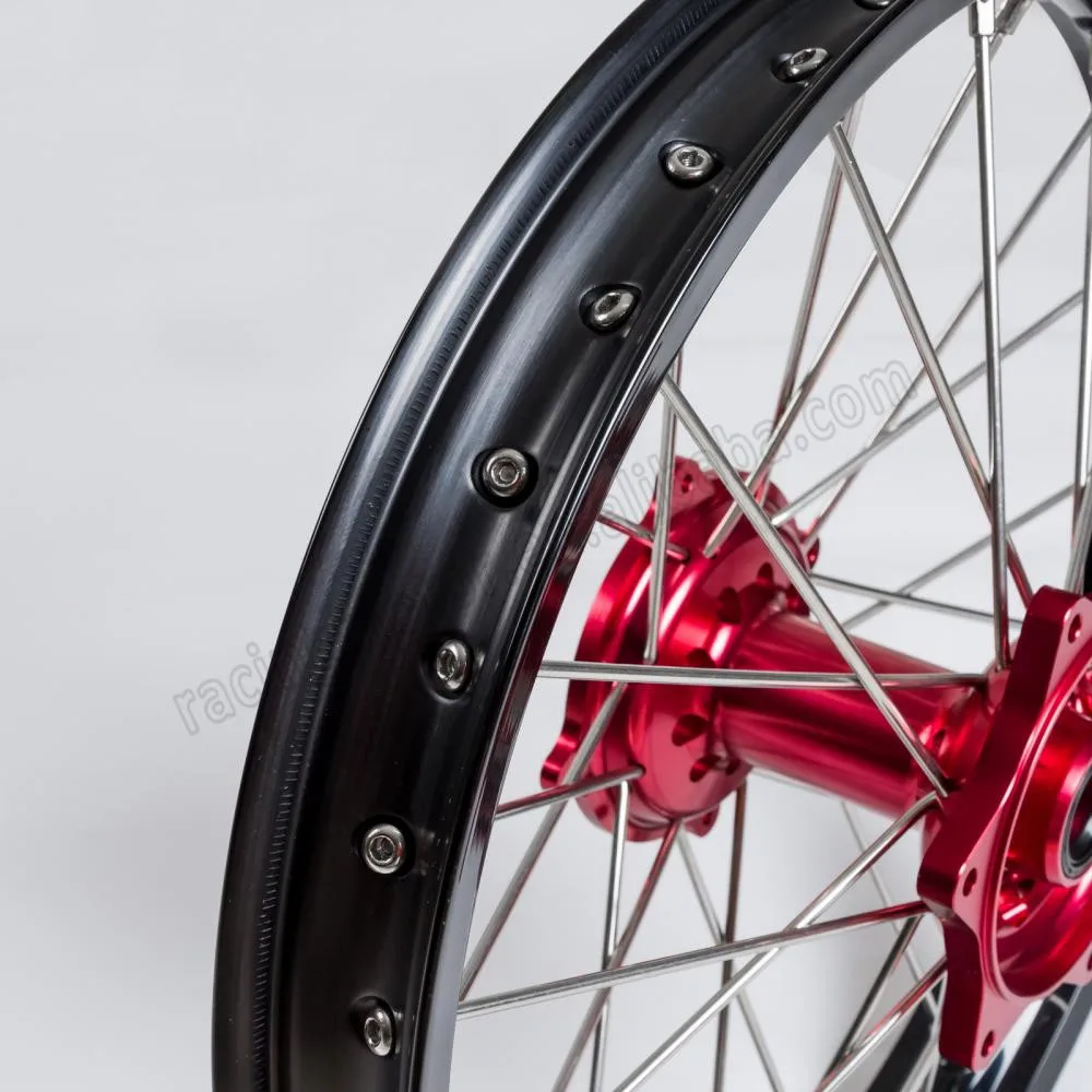 Off Road Motorcycle Parts 1.6x21"/2.15x19" Complete Wheels Set Dirt