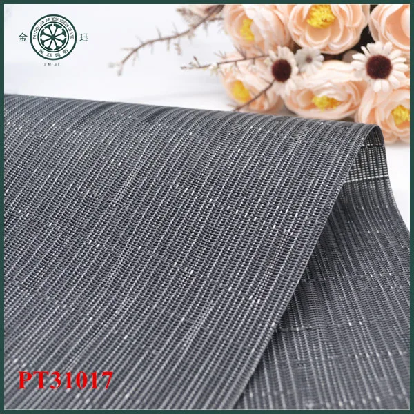 Jacquard bambú ciegos de tela de malla de pvc textil Oficina alfombra