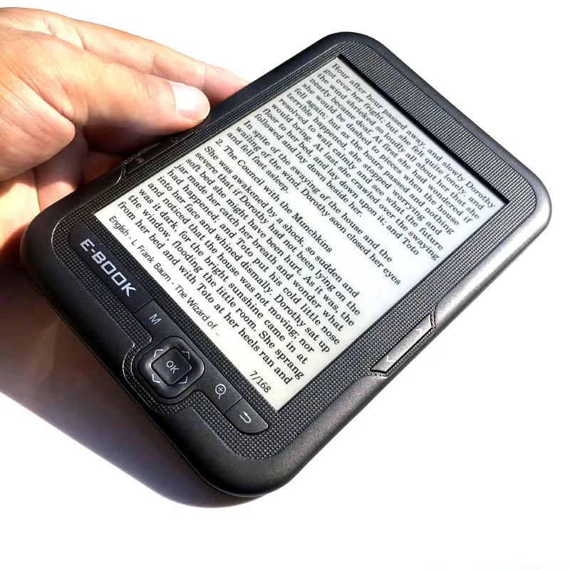  16GB 6 inch e-book reader 1024x758 High resolution display Support card Expansion Eye protection ebook readerd