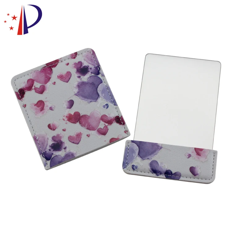 Customize Square Compact Color Mirrors For Makeup Buy Compact
