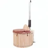 Hot new products high grade electrical SPA soaking small wooden bathtub