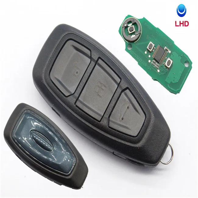 Transpondeur Ford Focus 3 boutons de haute qualité Key Shell Ford