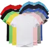 Wholesale Children Clothes 100% Cotton Short Sleeve Round(O) Neck Basic Unisex T-Shir, Casual Sports kids Tee Shirt