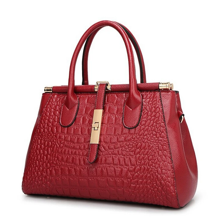 Handbag Designers Names Find Deals On Get Quotations Crocodile Women Real Leather Handbag Famous Brand Designers Genuine Messenger Bags Luxury Las Shoulder Bag