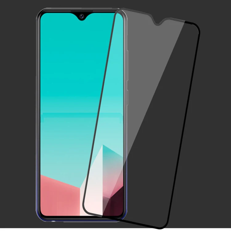 

Best 2.5d high clear oem 9d hardness cellphone tempered glass sheet manufacturer raw material screen protector for samsung A10