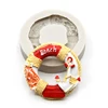 anchor cable fondant cake silicone mold manual chocolate sugarcraft jelly mold DIY baking tool