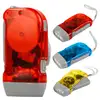 Pressing Flashlight 3 led Outdoor 4 colors Environmental hand Free Flashlight dynamo Hand Pressing Crank Torches